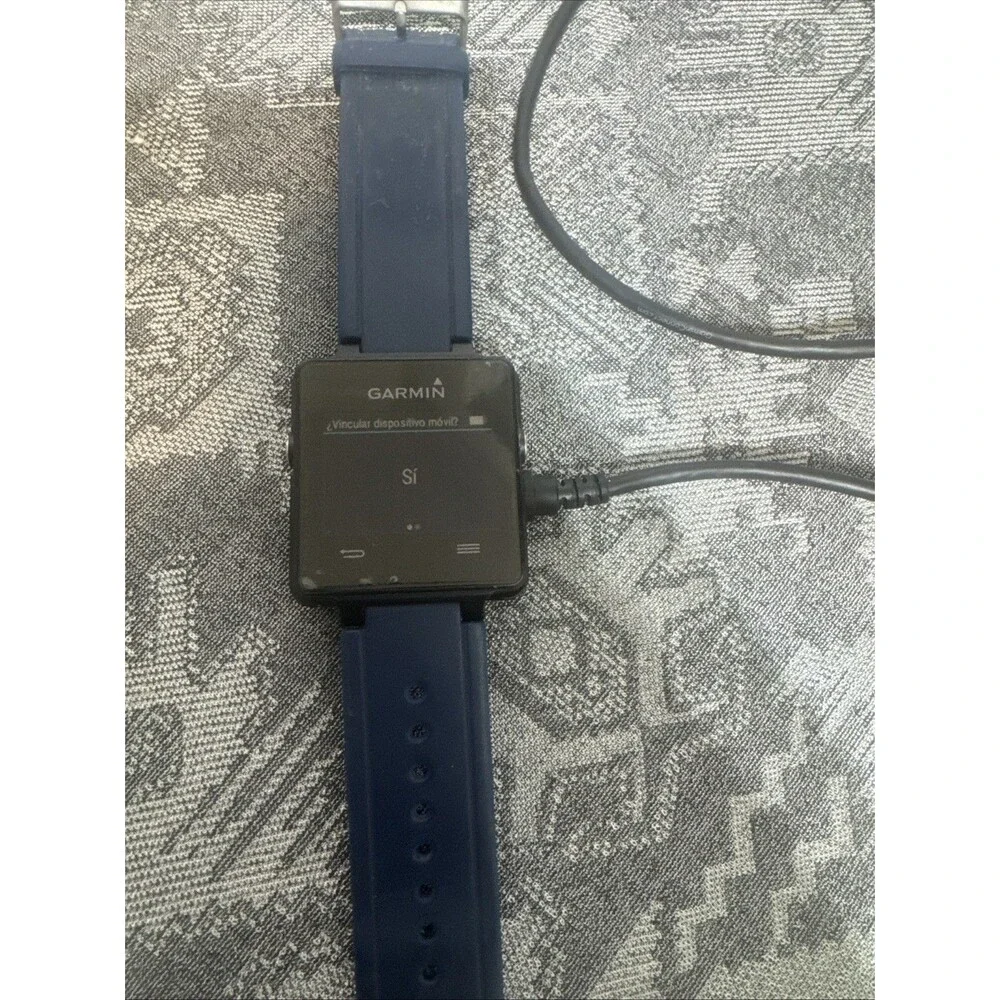 Garmin Vivoactive 1 Activity Fitness Tracker GPS Watch Black Tested With Charger